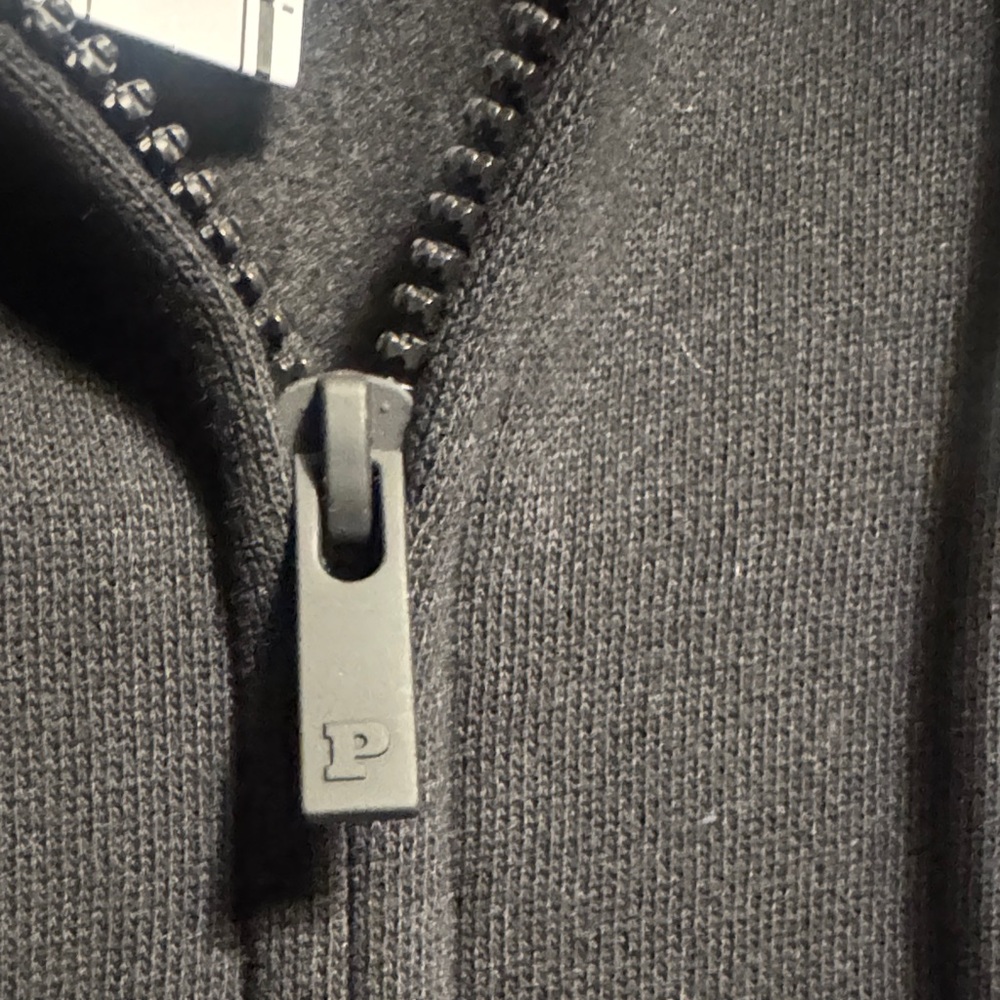 PINK Victoria's Secret Ivy Fleece Campus Zip Hoodie - Picture 4 of 8